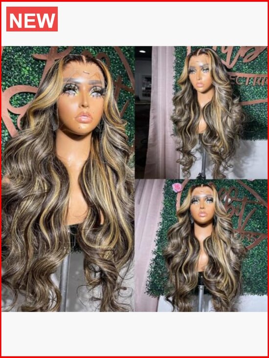 13x6 HD Lace Front Wig Human Hair 180% Density Body Wave